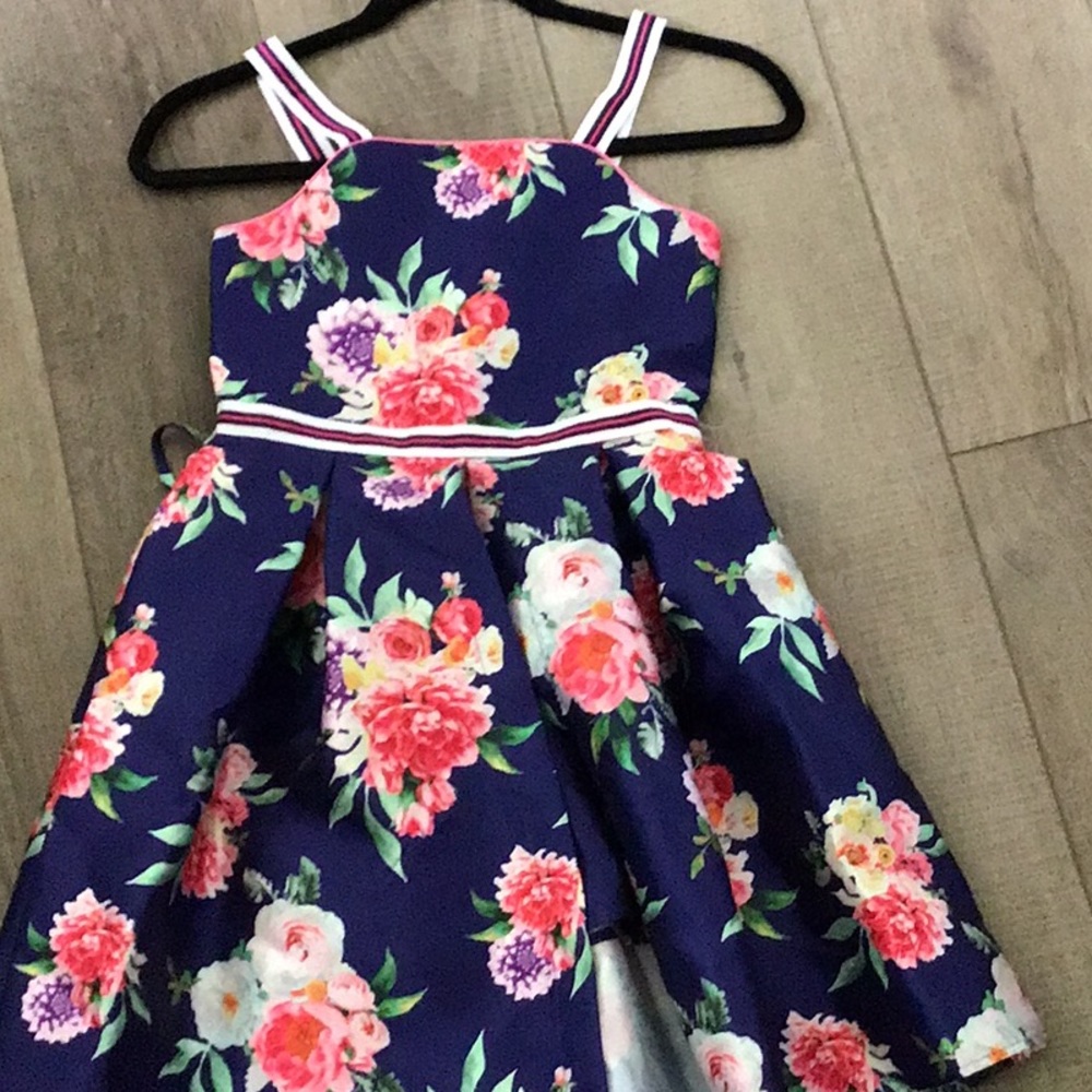 NWT Girls 7/8 Romper Dress Tahari Girl